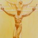 tattoo galleries/ - Crucifixion at the exact moment of departure